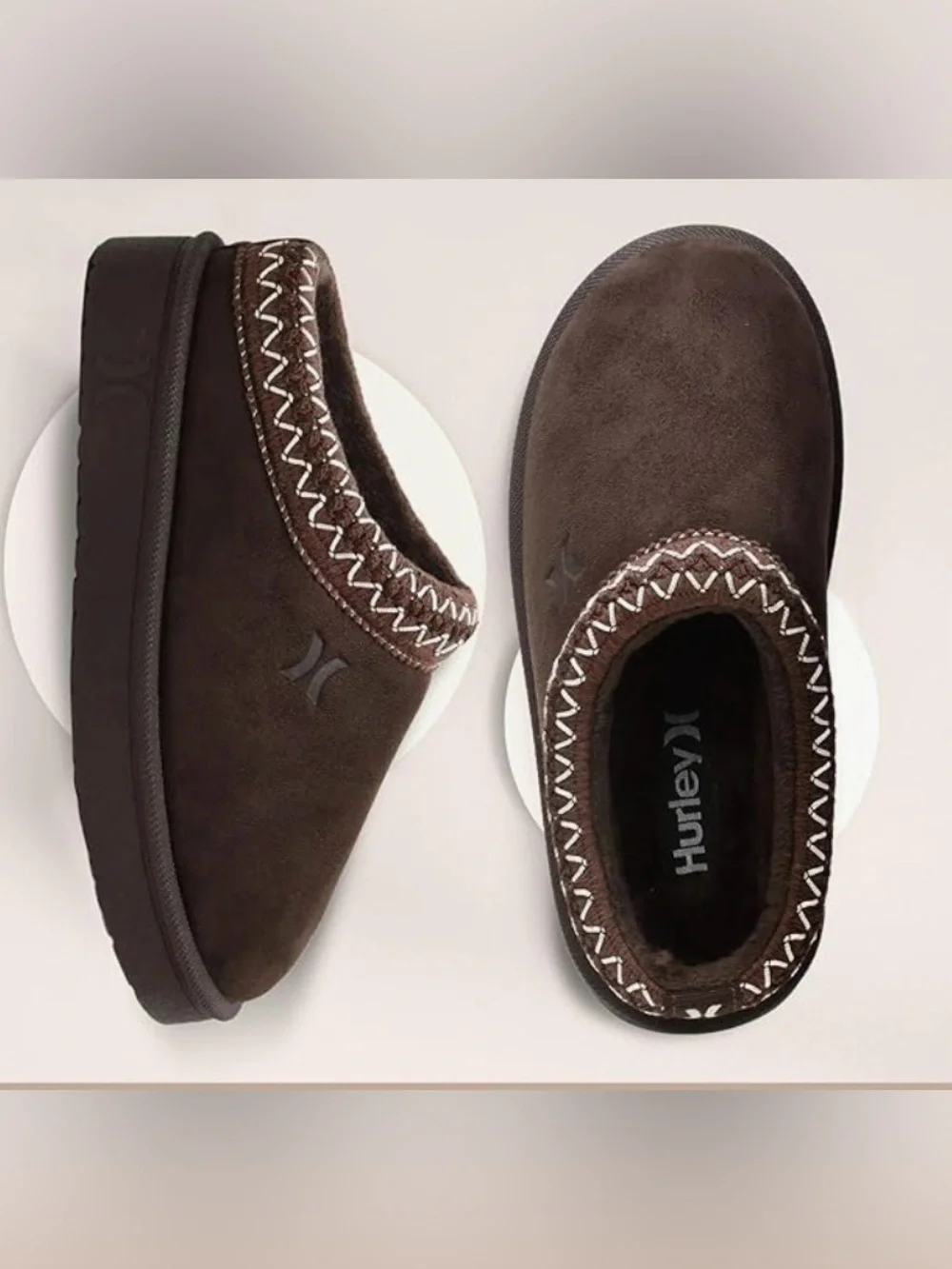 Hurley Kids Modi Slippers Brown 8
